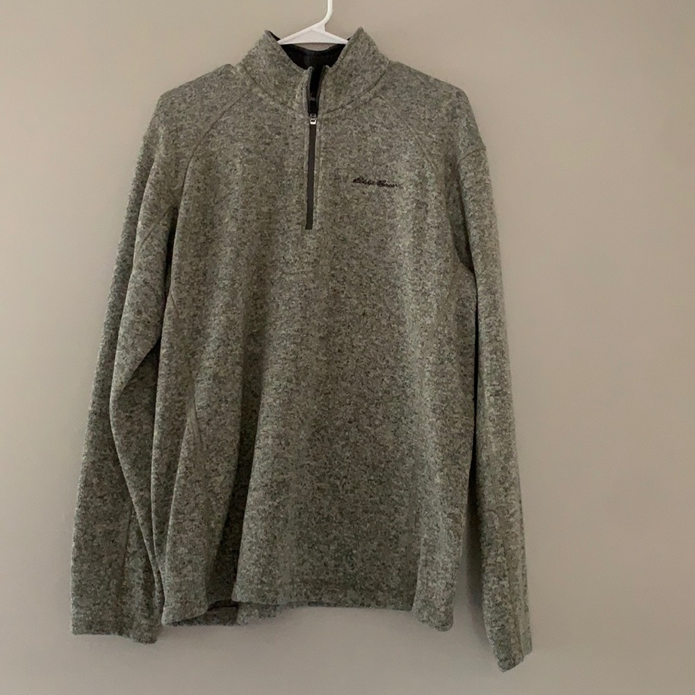 Eddie Bauer Quarter zip XL fits L